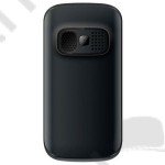 Mobiltelefon készülék MaxCom MM462BB fekete - ezüst telefon időseknek kamerával (asztali töltő tartó)